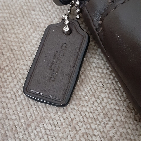 Coach Brown Leather Wristlet - Picture 8 of 11